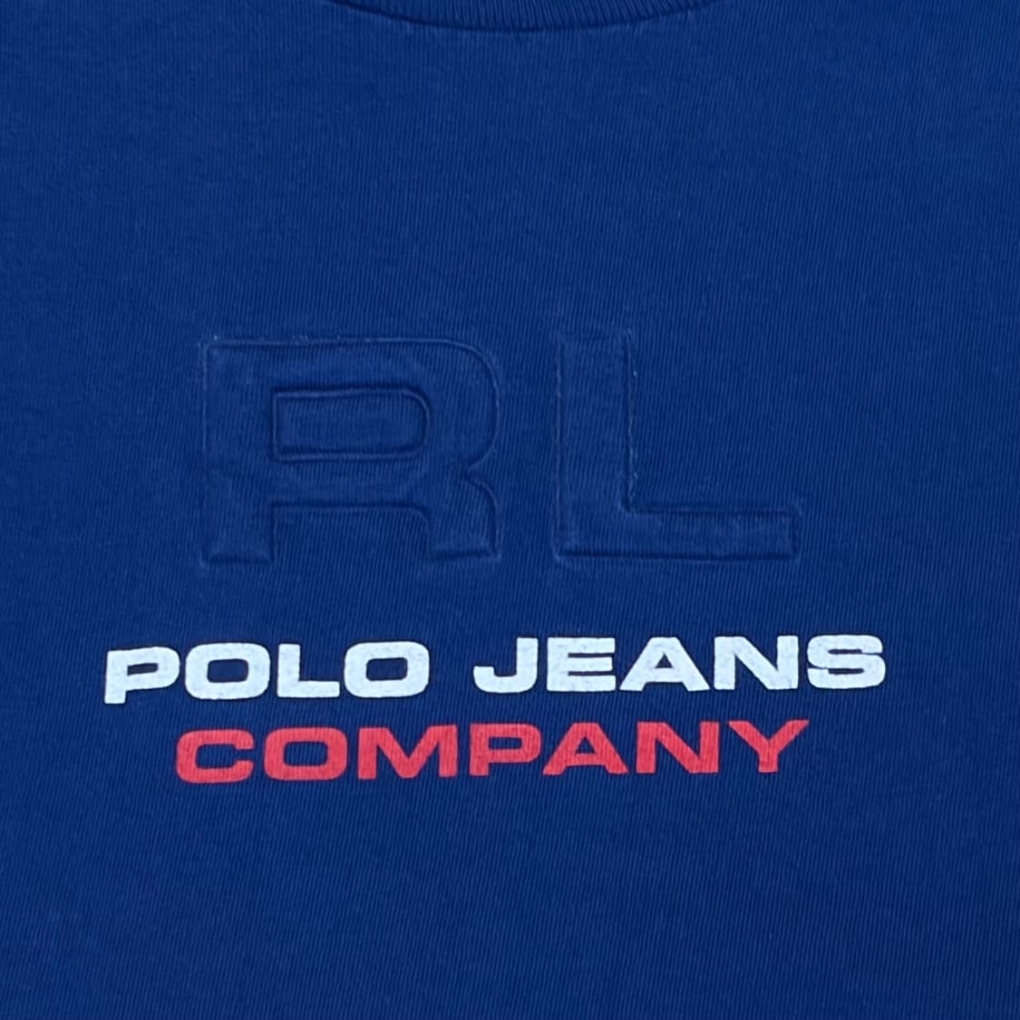 새상품급 90s 미국 빈티지 폴로랄프로렌 폴로진 롱슬리브 긴팔티  상품이미지5