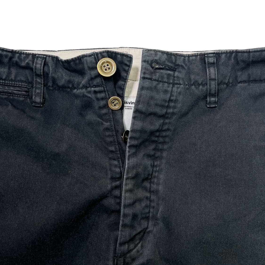 비즈빔 블랙 치노 하프 팬츠 (2) 상품이미지4