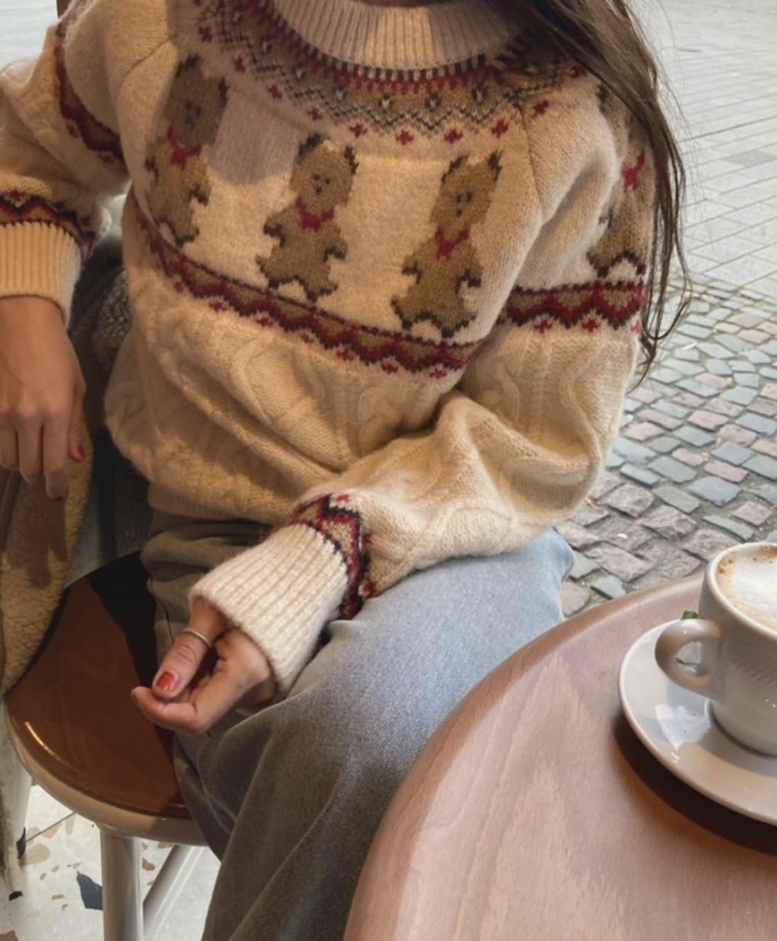 메이비베이비 디어리스트 테디 곰아지 니트 상품이미지3