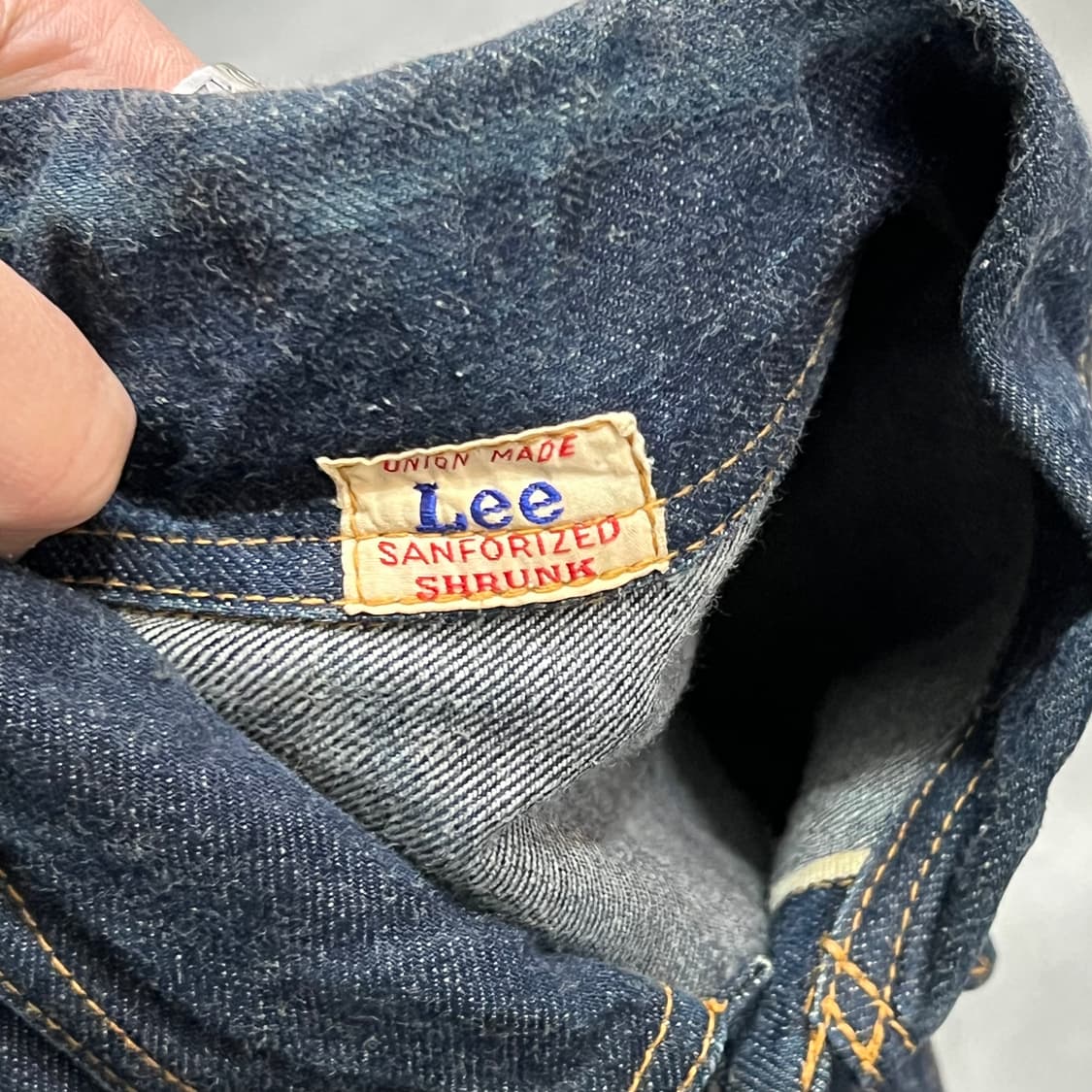  리 카우보이 G잔 데님 트러커 자켓 y15150 상품이미지5