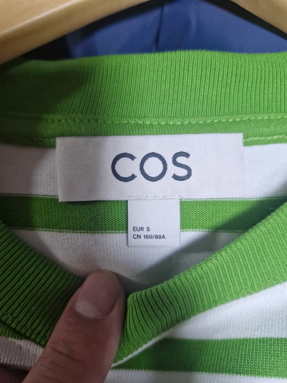 여성 COS 단가라 티셔츠 S 상품이미지2