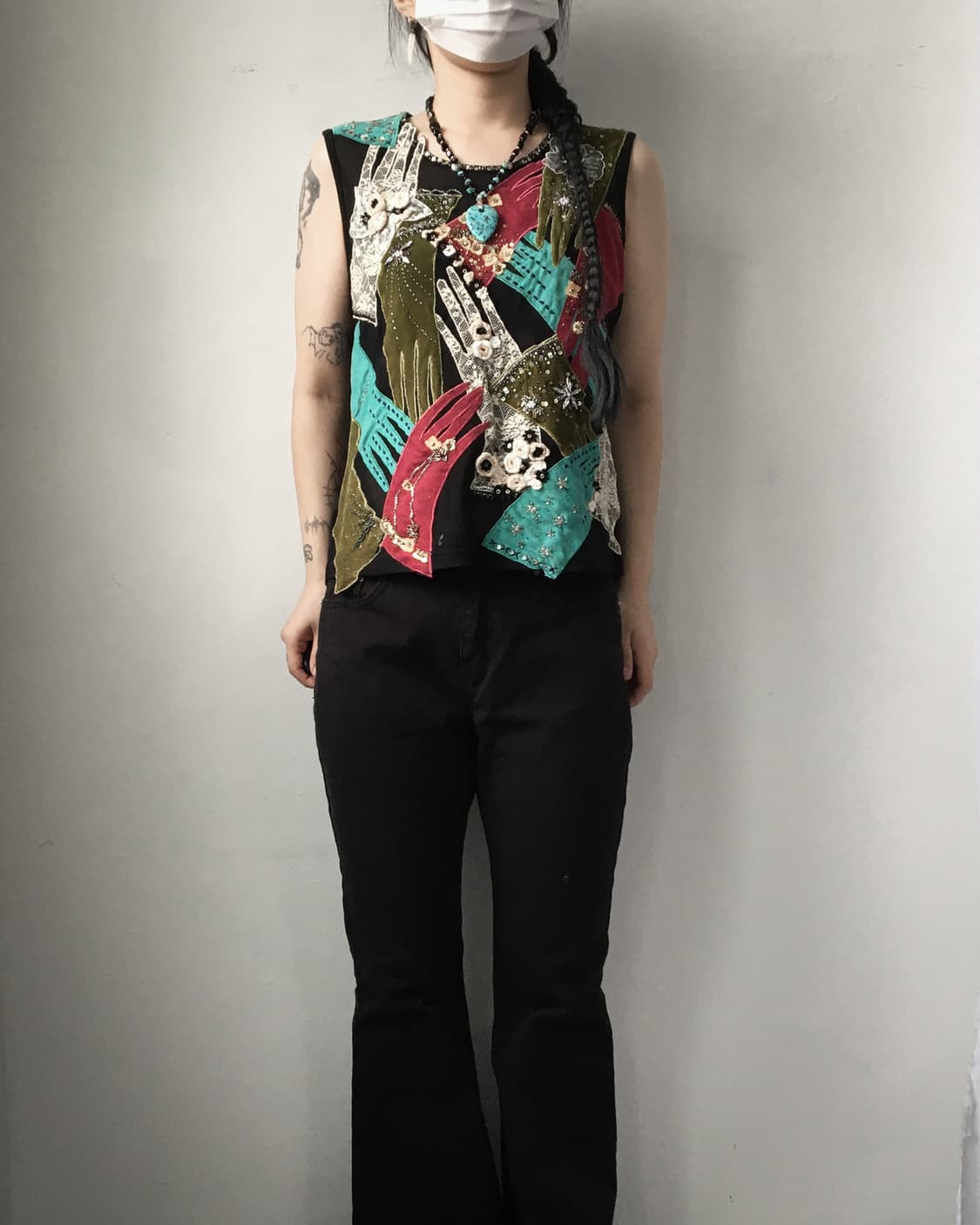 Ethnic mood sleeveless 상품이미지4