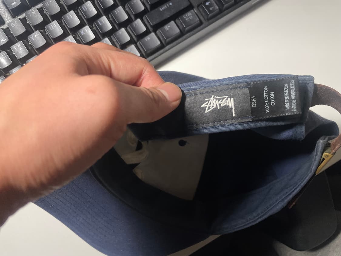 스투시 S로고 6패널 캡 모자 상품이미지5