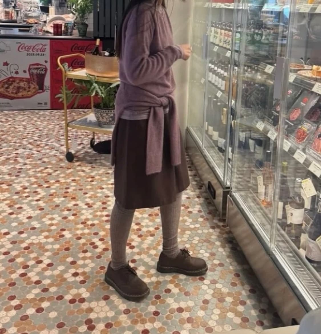 더에프유 라일락 보트넥 니트 상품이미지3