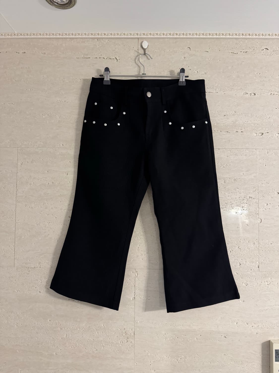 Stud capri pants 상품이미지1