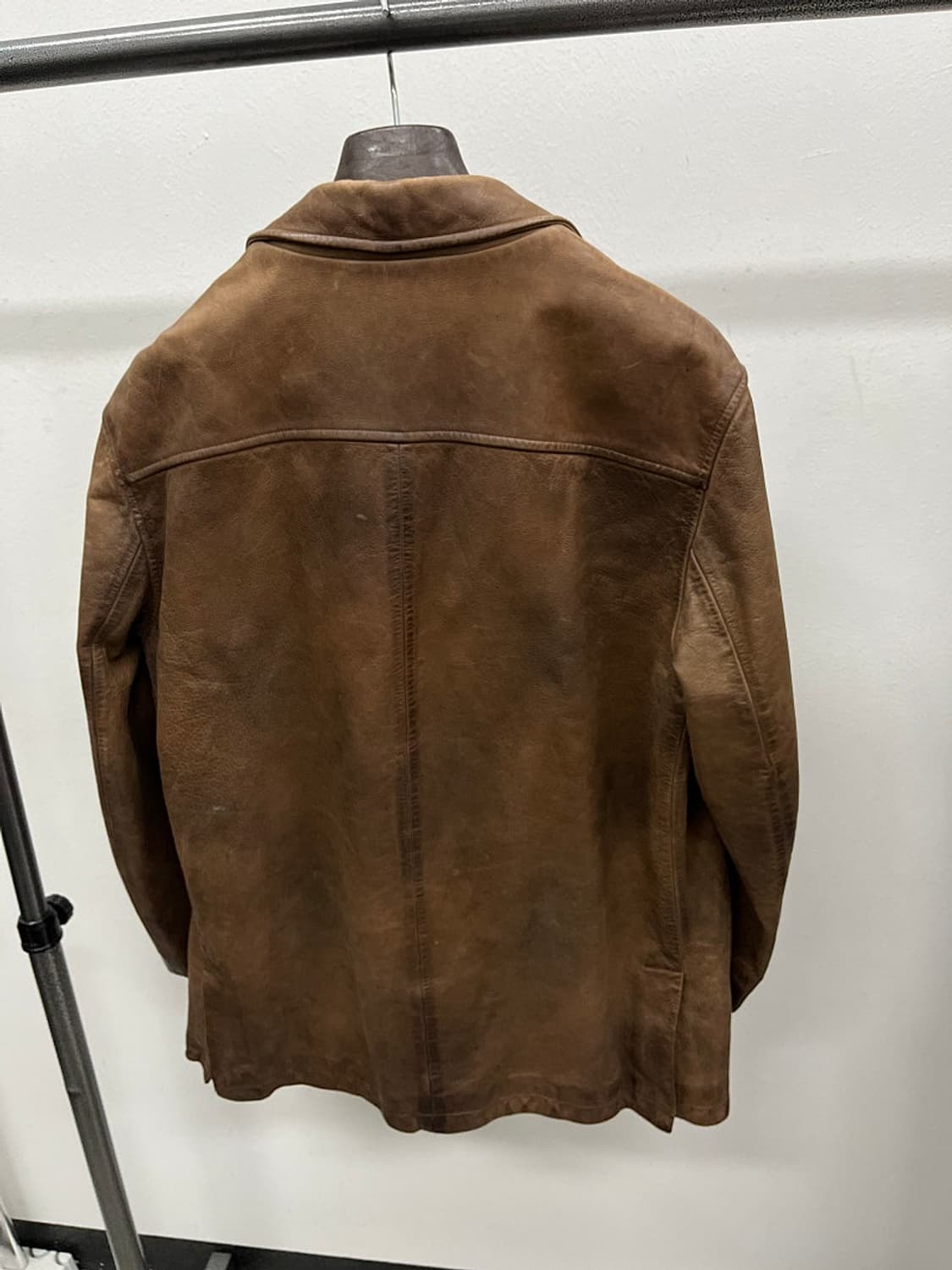 100-105) 폴로 90s 레더 블레이져  상품이미지6