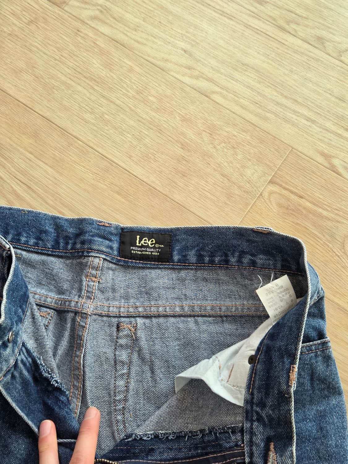 LEE 스트레이트 데님 상품이미지2