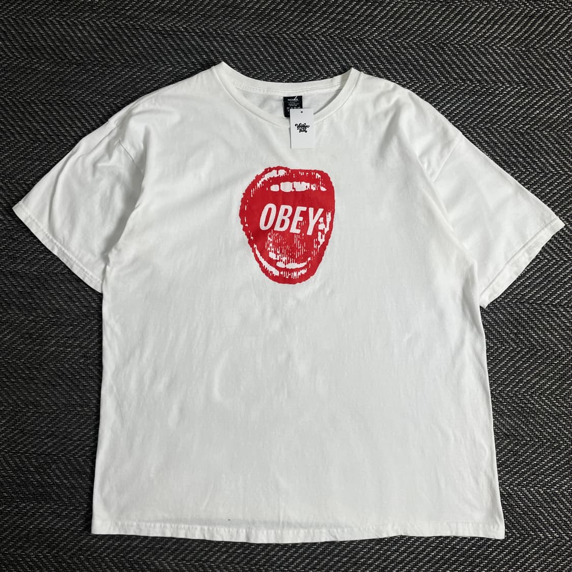 오베이 빅로고 프린팅 박시핏 티셔츠y 2096 상품이미지2