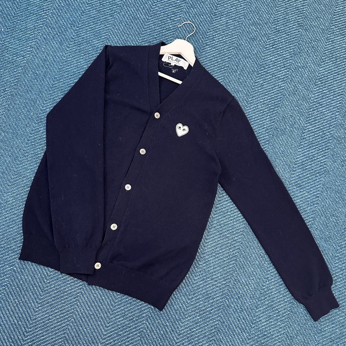 [L] 꼼데가르송 가디건 상품이미지1