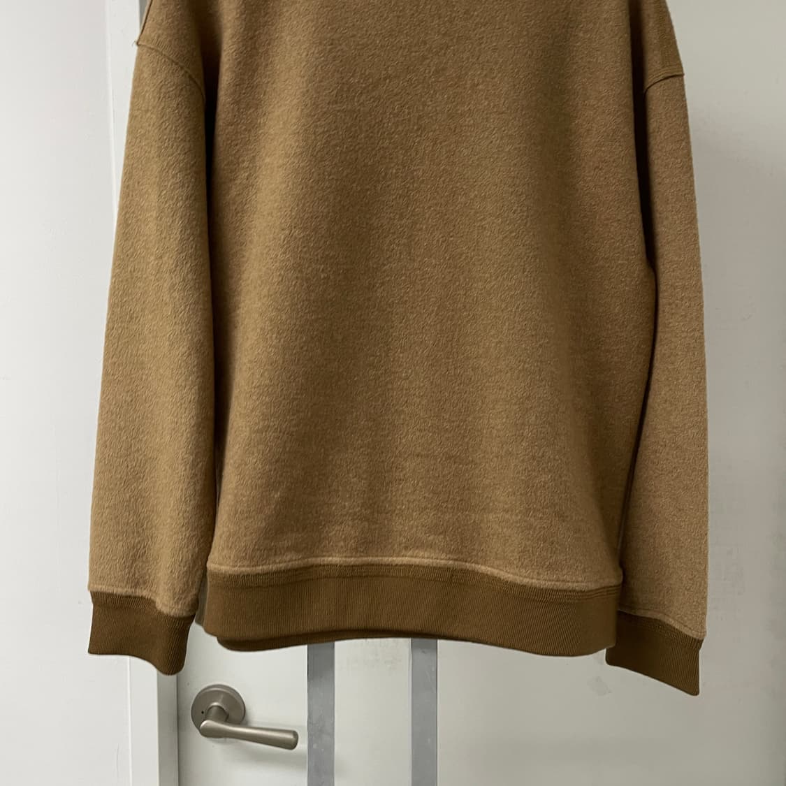 산드로 로고 맨투맨 베이지 M 상품이미지3