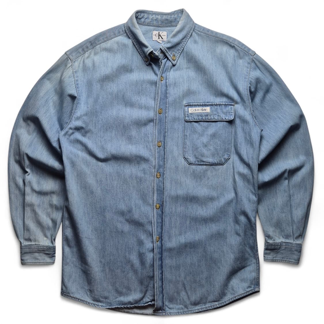 [90] 캘빈클라인 데님셔츠 상품이미지1