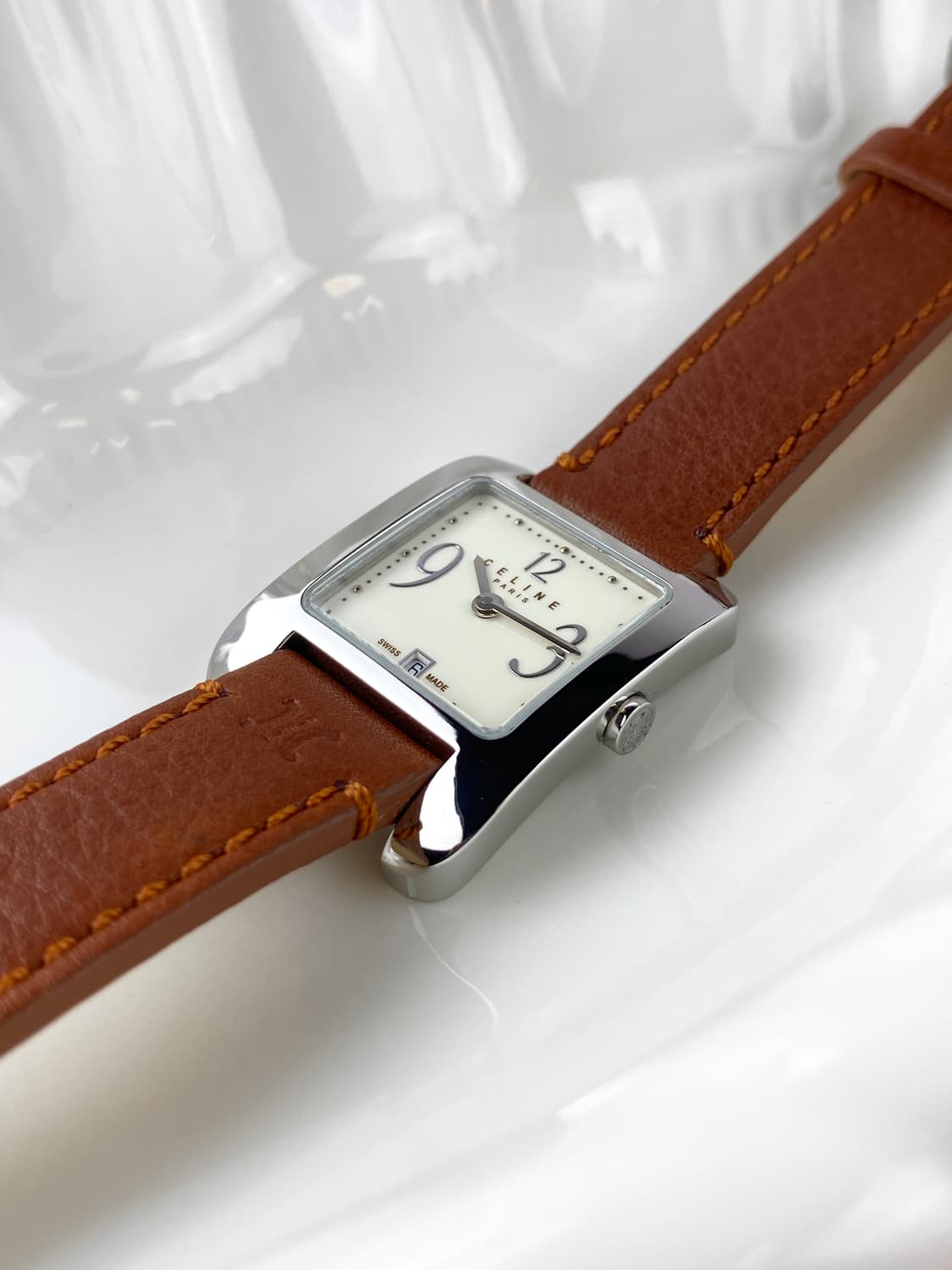 [FULLSET] CELINE Soft Square date watch 상품이미지5