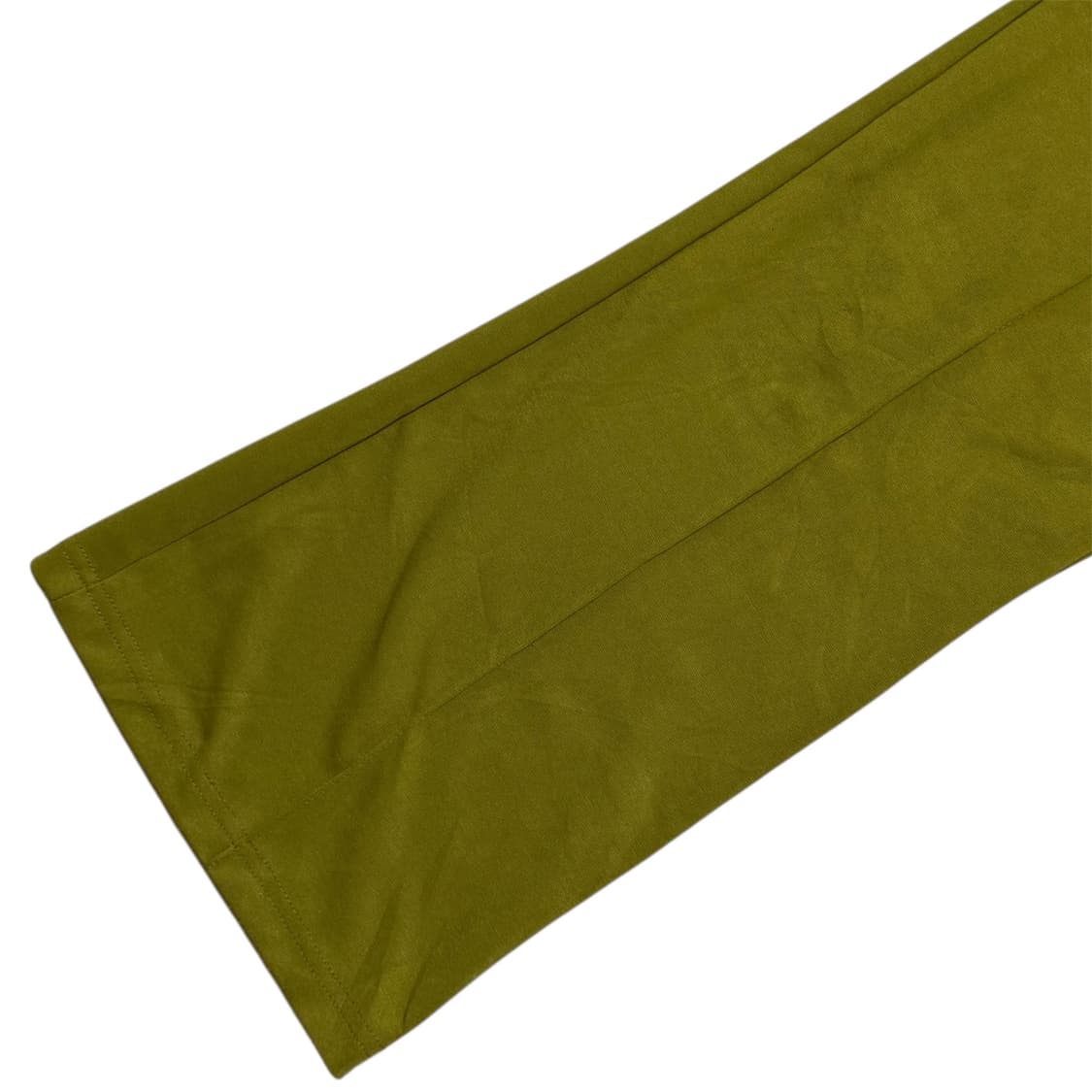 머스타드 올리브 핀턱 밴딩 플레어 팬츠 상품이미지4