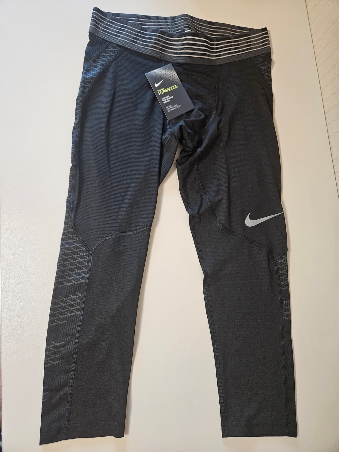 [해외M] 나이키 프로 하이퍼쿨 컴프레션 3/4타이즈 블랙 상품이미지8