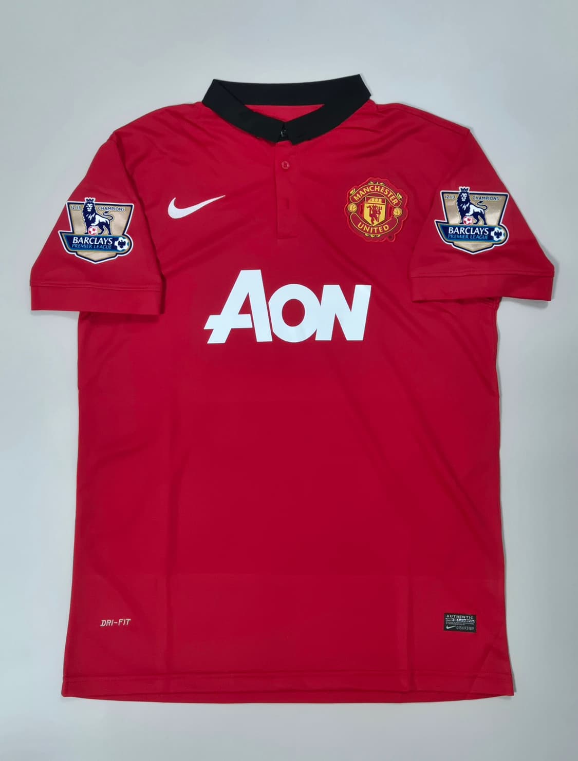 13-14 맨유 반페르시 리그패치 유니폼 L 상품이미지2