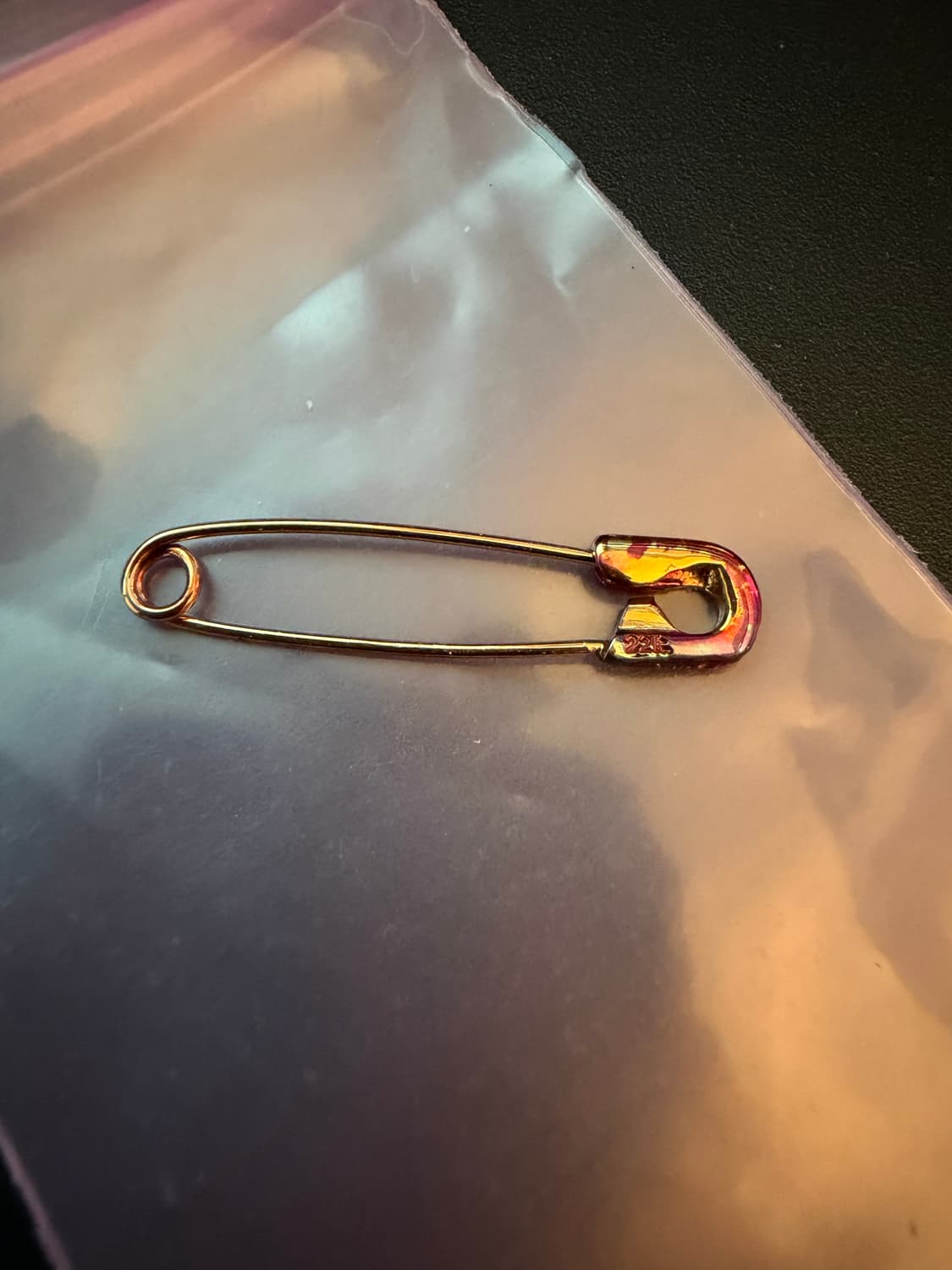 크롬하츠 22k 풀파베 세이프티핀 상품이미지2