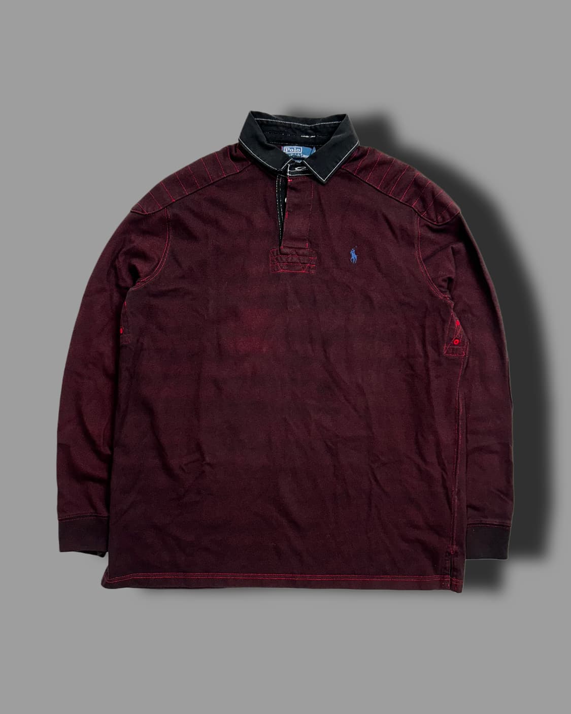 폴로 랄프로렌 버건디 pk L 상품이미지4