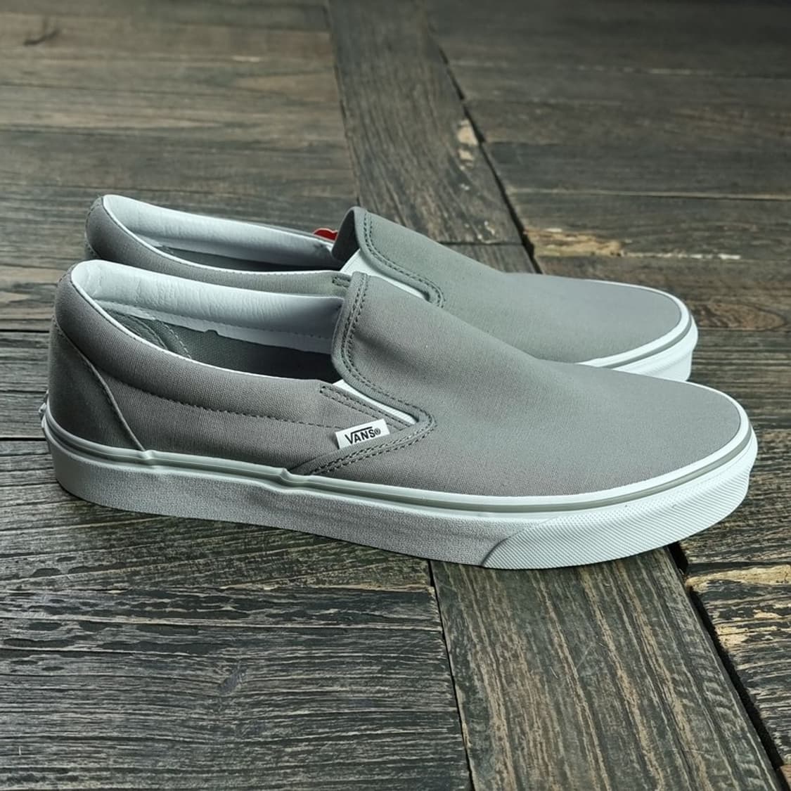 [반스](새상품) 슬립온 그레이 M19385 상품이미지4