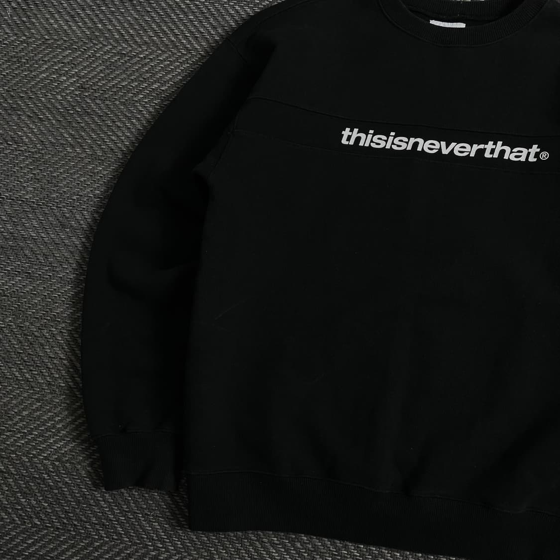 디스이즈네버댓 빅로고 박시핏 맨투맨o 3801 상품이미지3