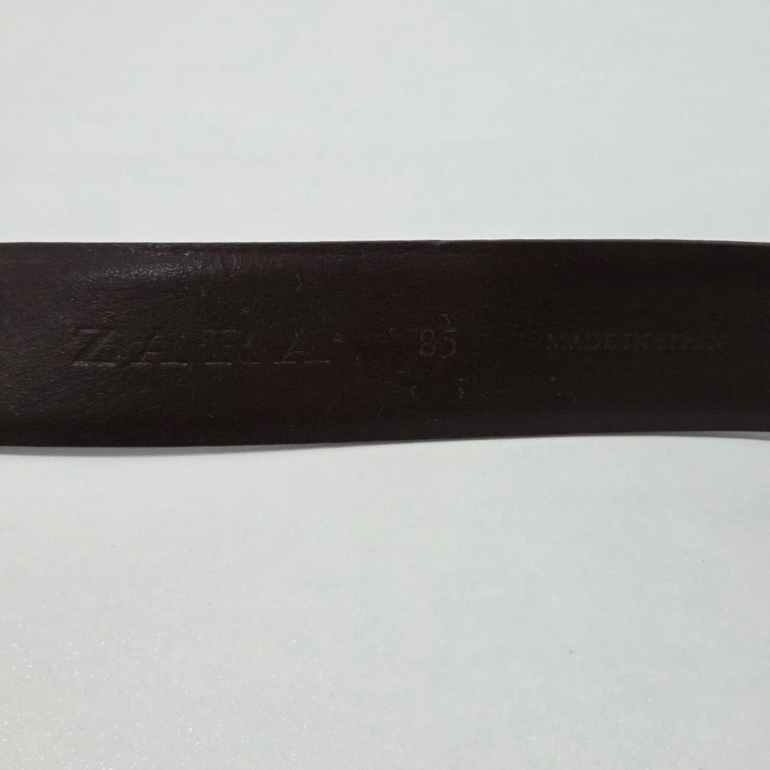 자라 레더 벨트 브라운 85 상품이미지7