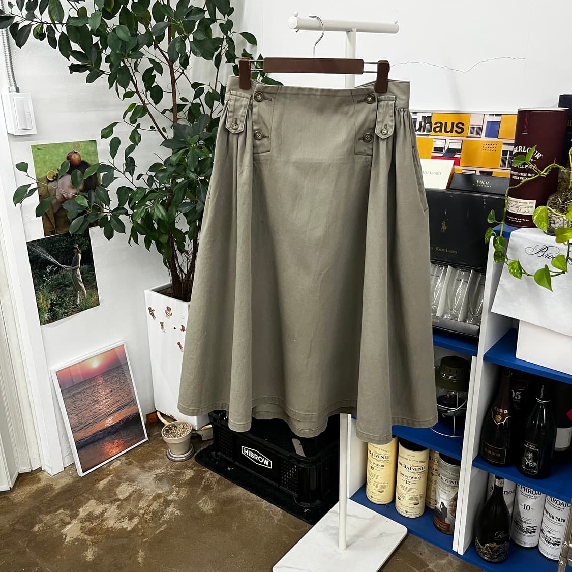 요지야마모토 코튼 스커트 2 상품이미지1