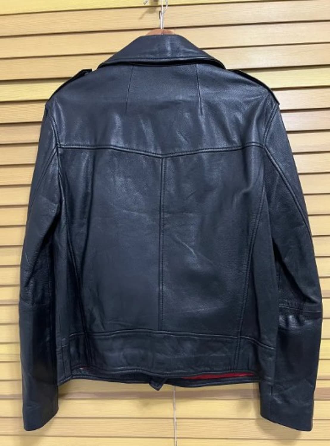 수입) 탑맨(TOPMAN) 남성 레더자켓 라이더자켓 100 상품이미지3
