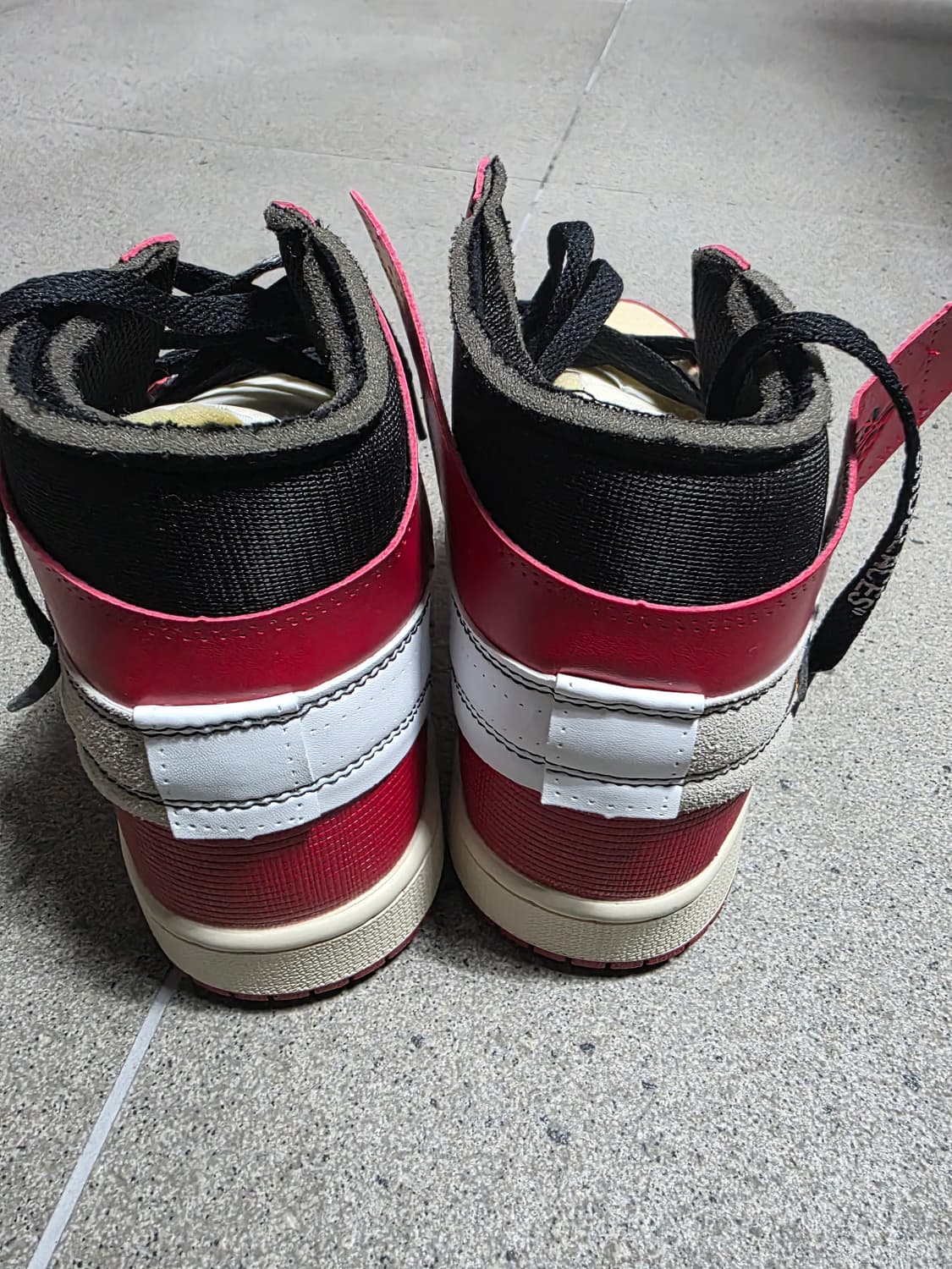 나이키에어조던1시키고OG off-white 커스텀 상품이미지4