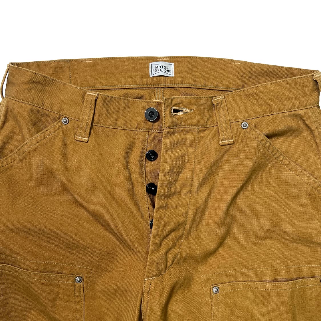 프리휠러스 모터사이클론 베이커스필드 더블니 팬츠 옐로우 브라운 (30) 상품이미지6