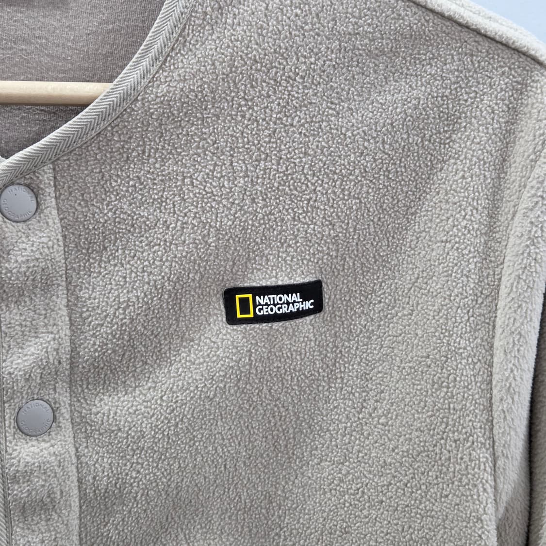 내셔널지오그래픽 키즈 플리스 버튼다운 자켓 150/13 상품이미지2