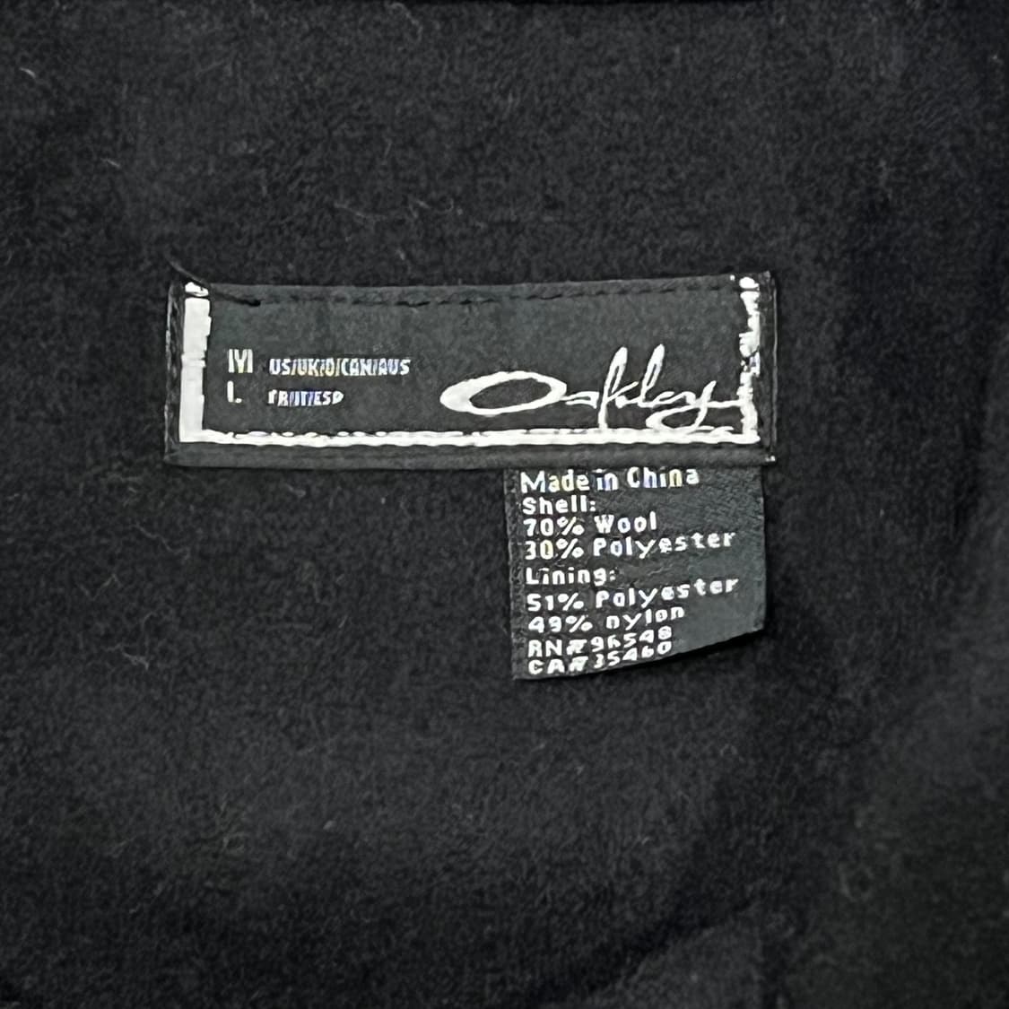 오클리 펑크자수 울 코트 s08083 상품이미지7