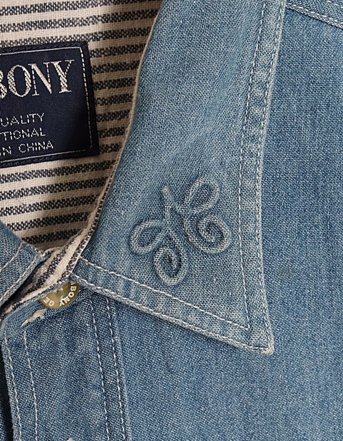 90's GEMBOY Denim Shirts 상품이미지3
