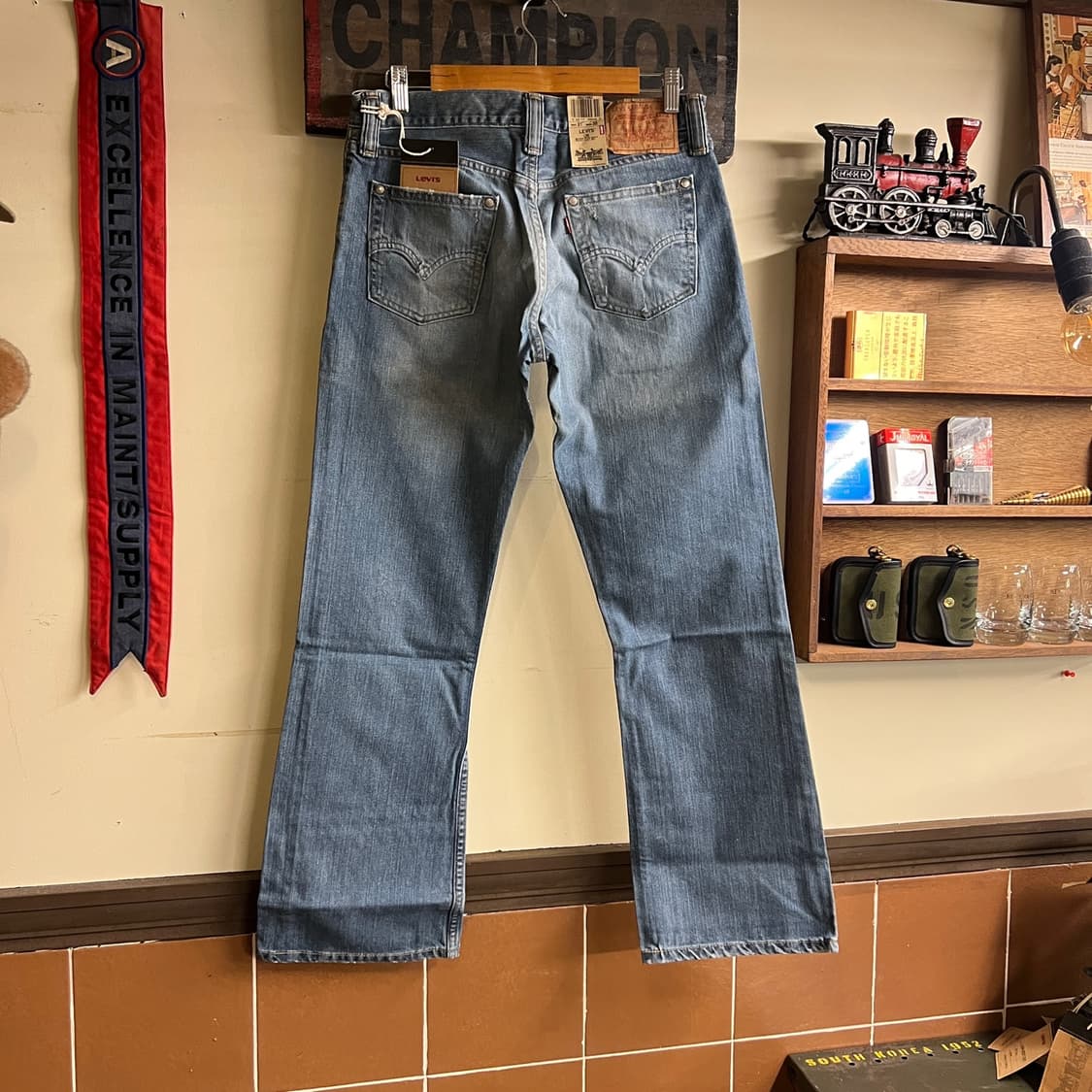 00's 리바이스 527 부츠컷 32 Size Mexico 데드스탁 상품이미지5