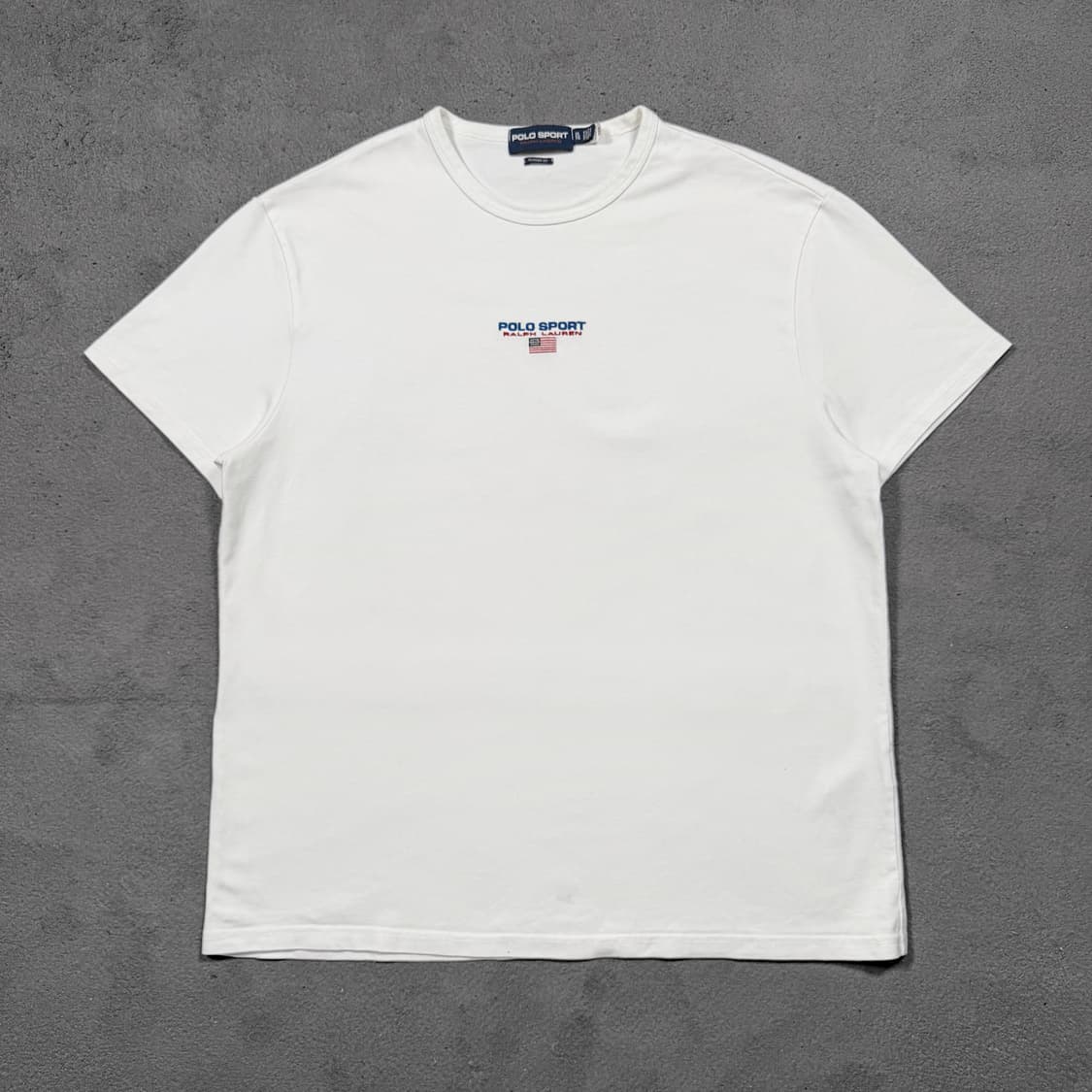 Polo Sports 폴로 스포츠 신형 성조기 화이트 반팔 상품이미지2