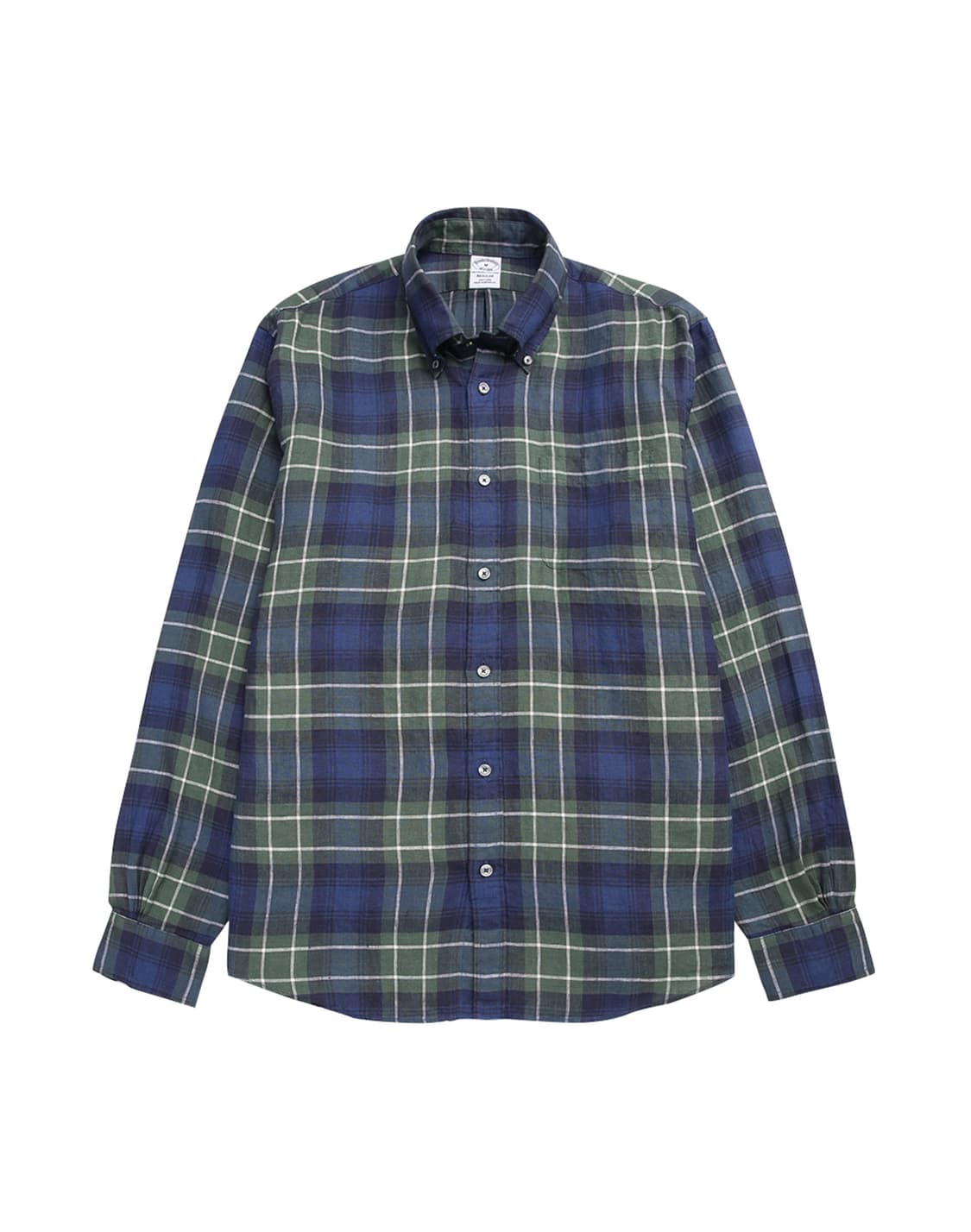 브룩스브라더스 리넨 체크 셔츠 m 상품이미지5