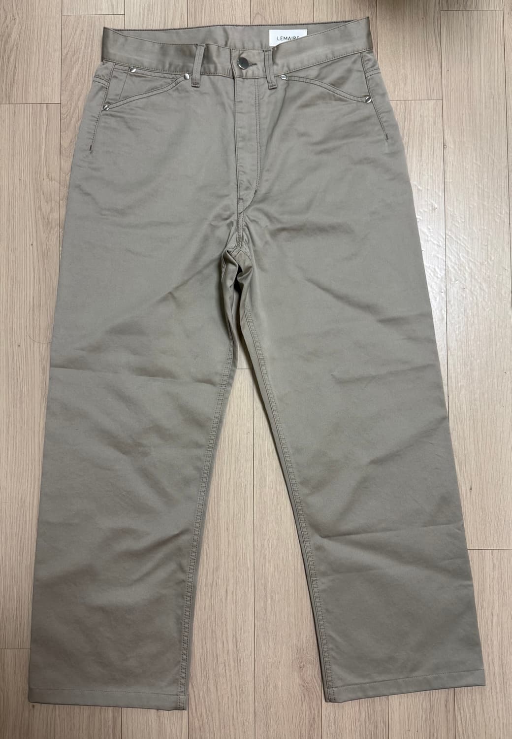 르메르(Lemaire) 백사틴 심리스 팬츠 48 상품이미지2