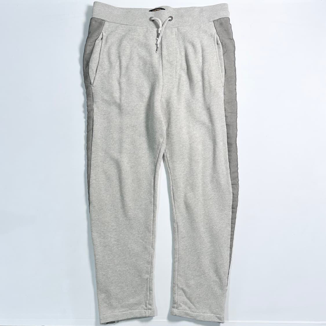 디젤 사이드 시스루디테일 스웻 팬츠 상품이미지1