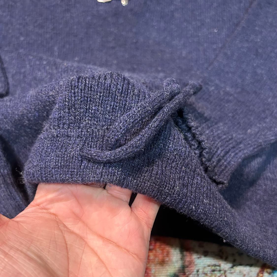 [M] 90s 폴로 스포츠 파이어맨 니트 후드 상품이미지5