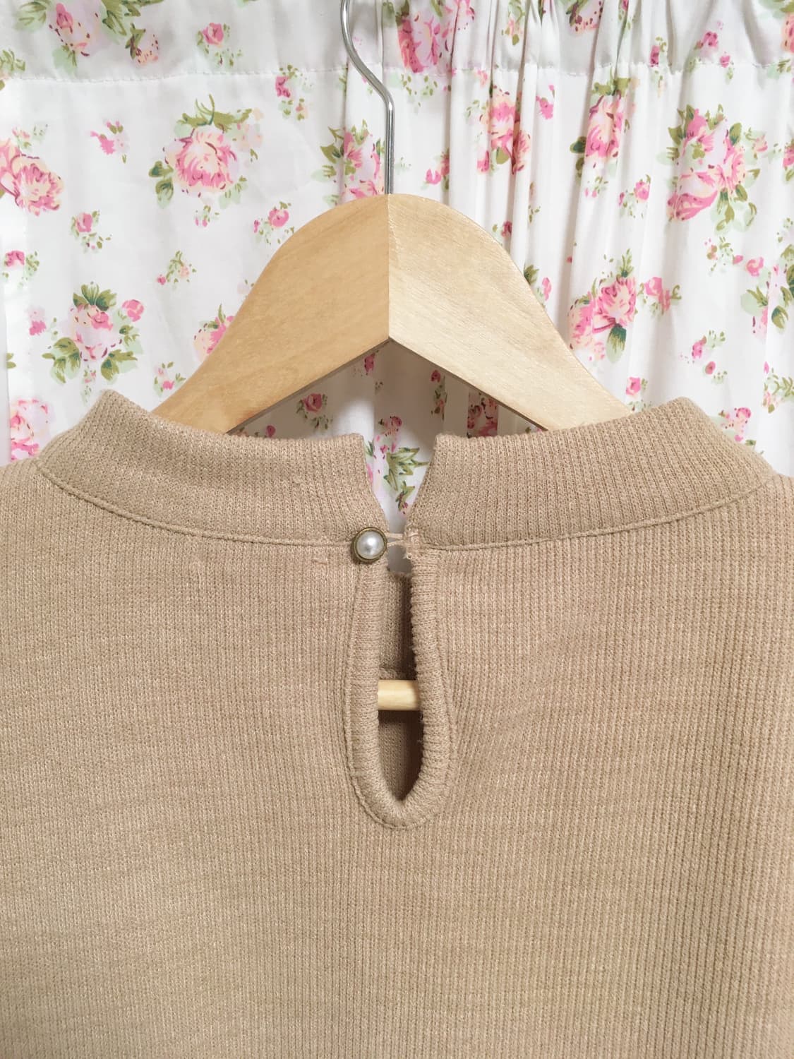 빈티지 엑시즈팝 로즈 슬리브 상품이미지5