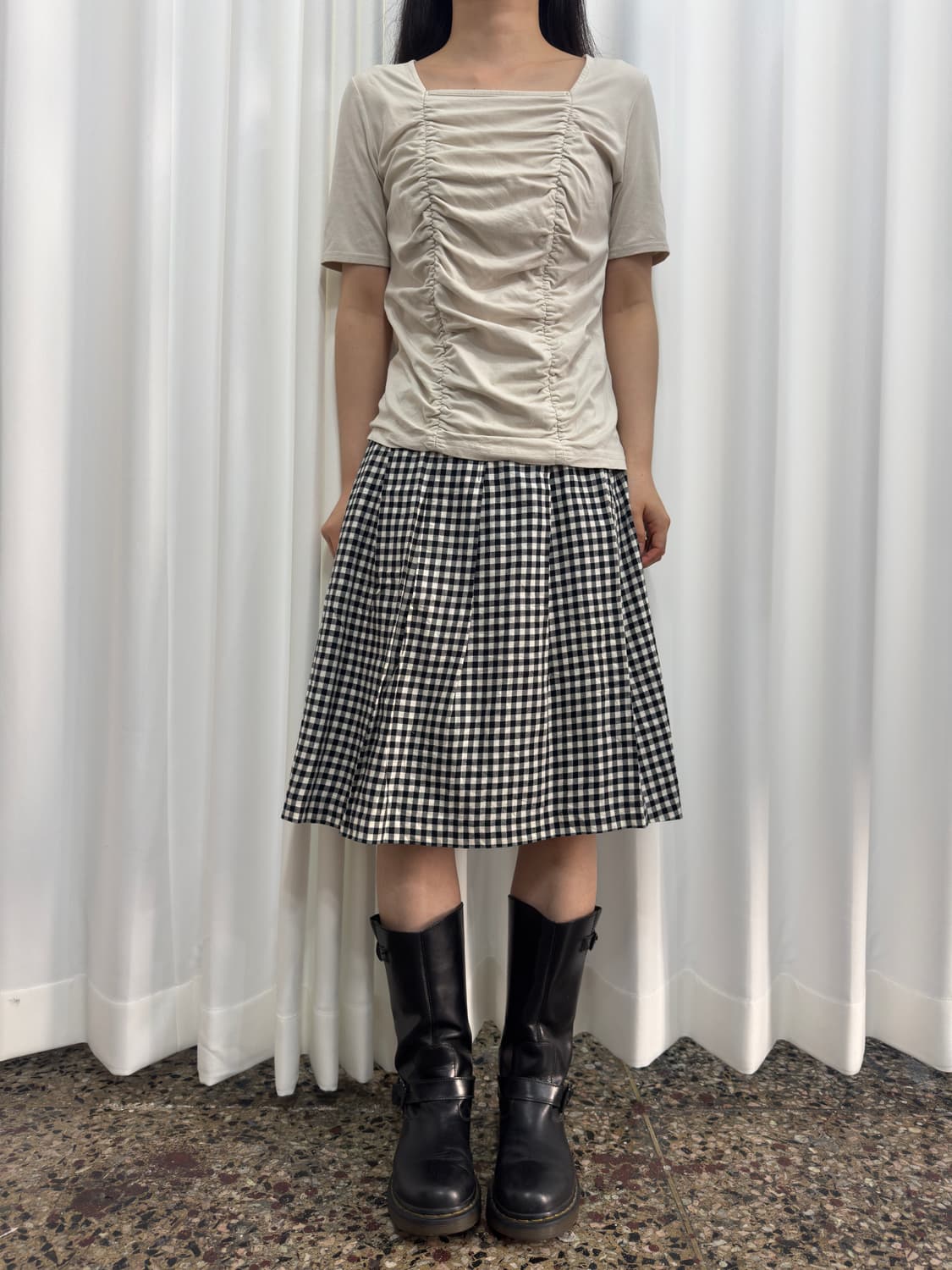 shirring top 상품이미지3