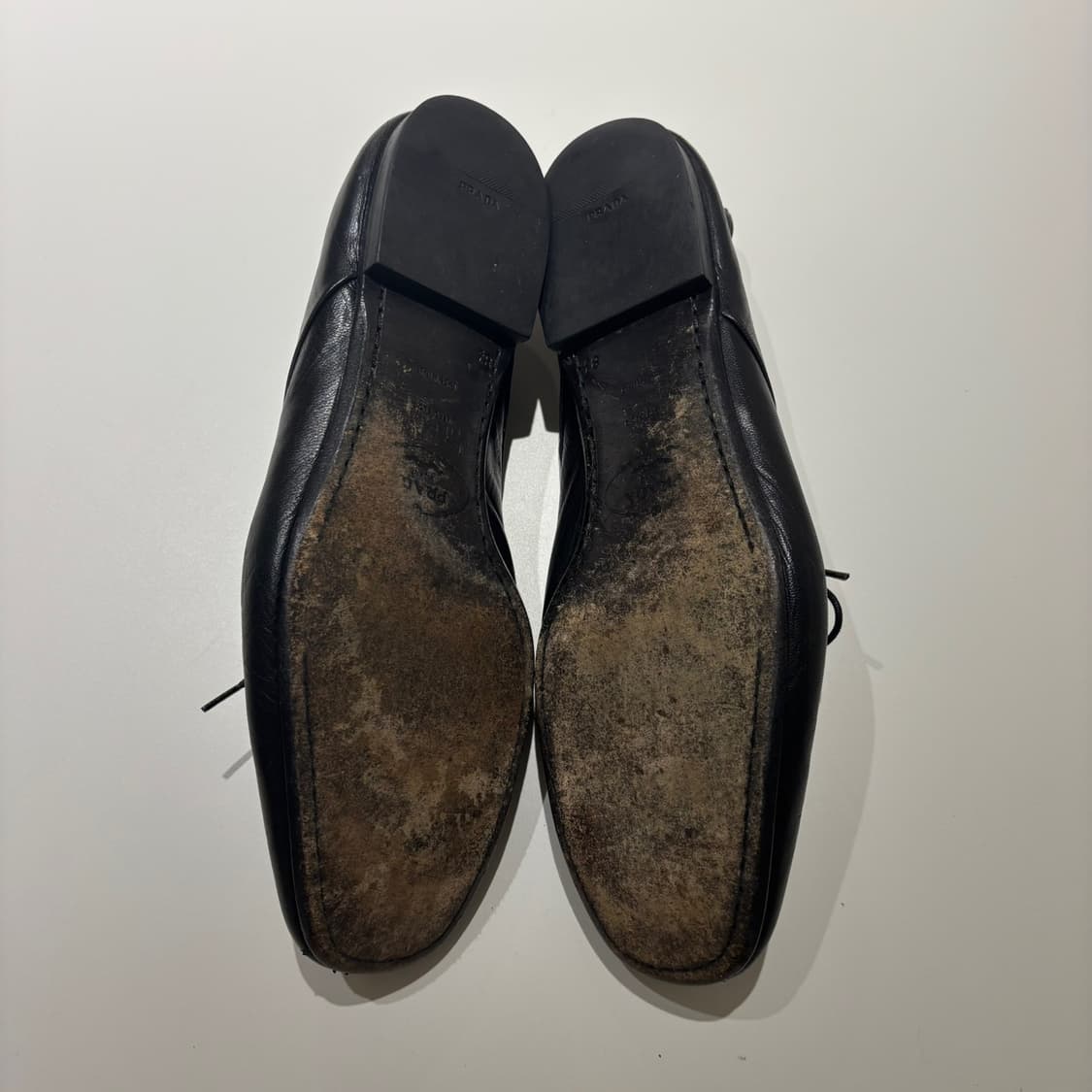 8.5) 프라다 플랫 더비 상품이미지6