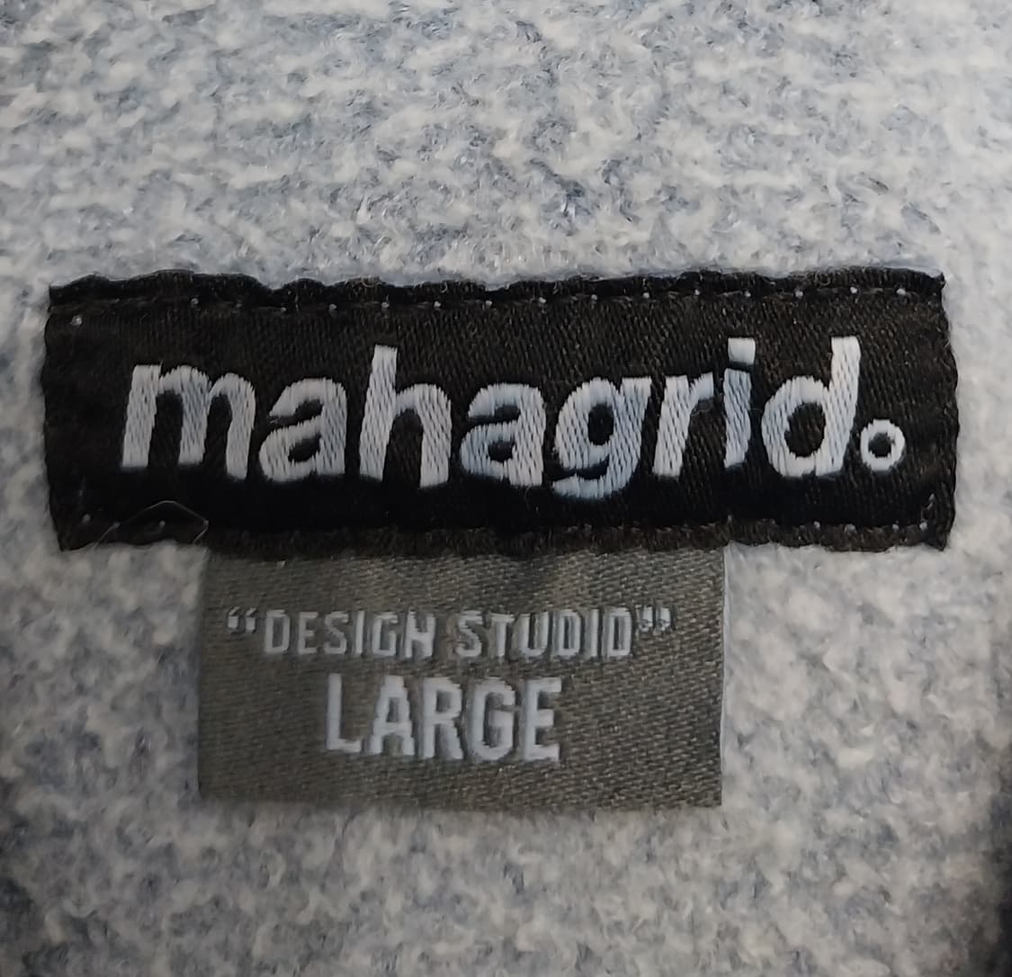 마하그리드 워싱 후드티 블루 L 상품이미지4