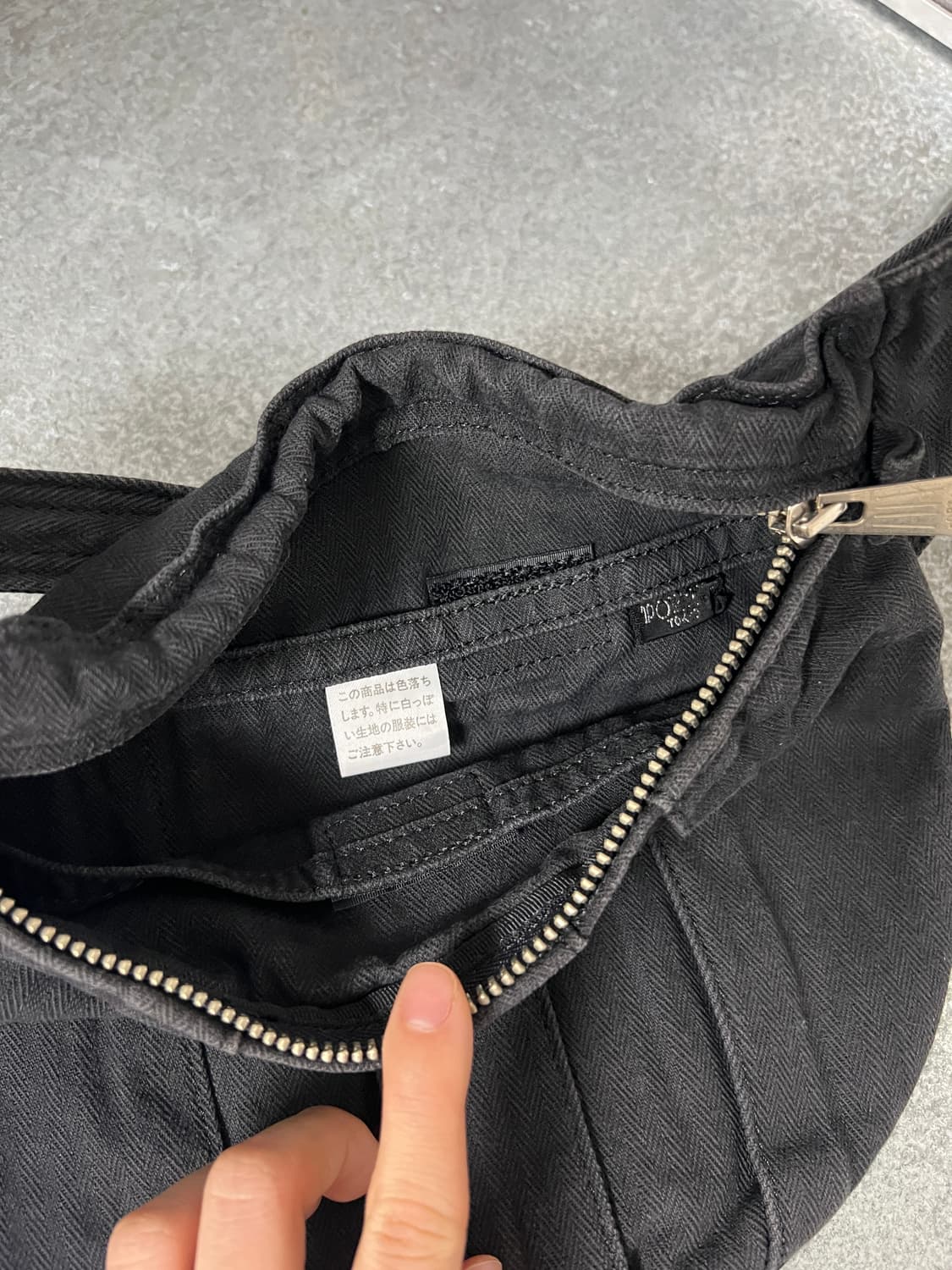 PORTER-BELT BAG (Washed Black)  상품이미지7