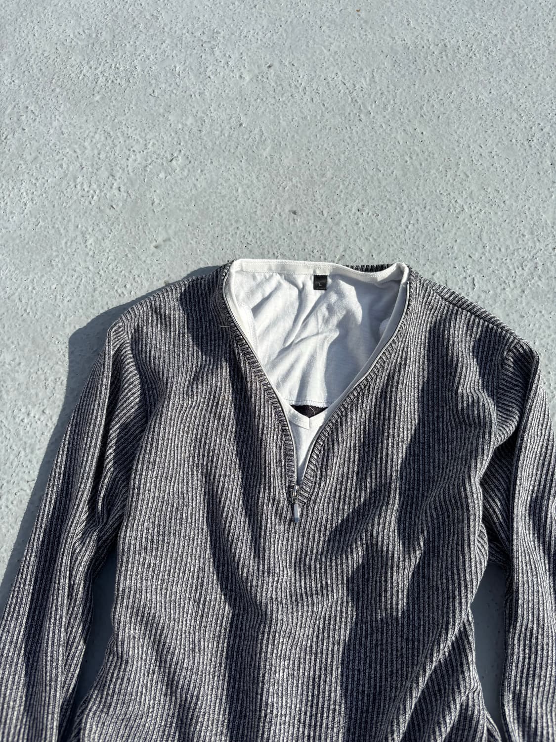 “Vintage”Minimal Design White Layered Gr 상품이미지3