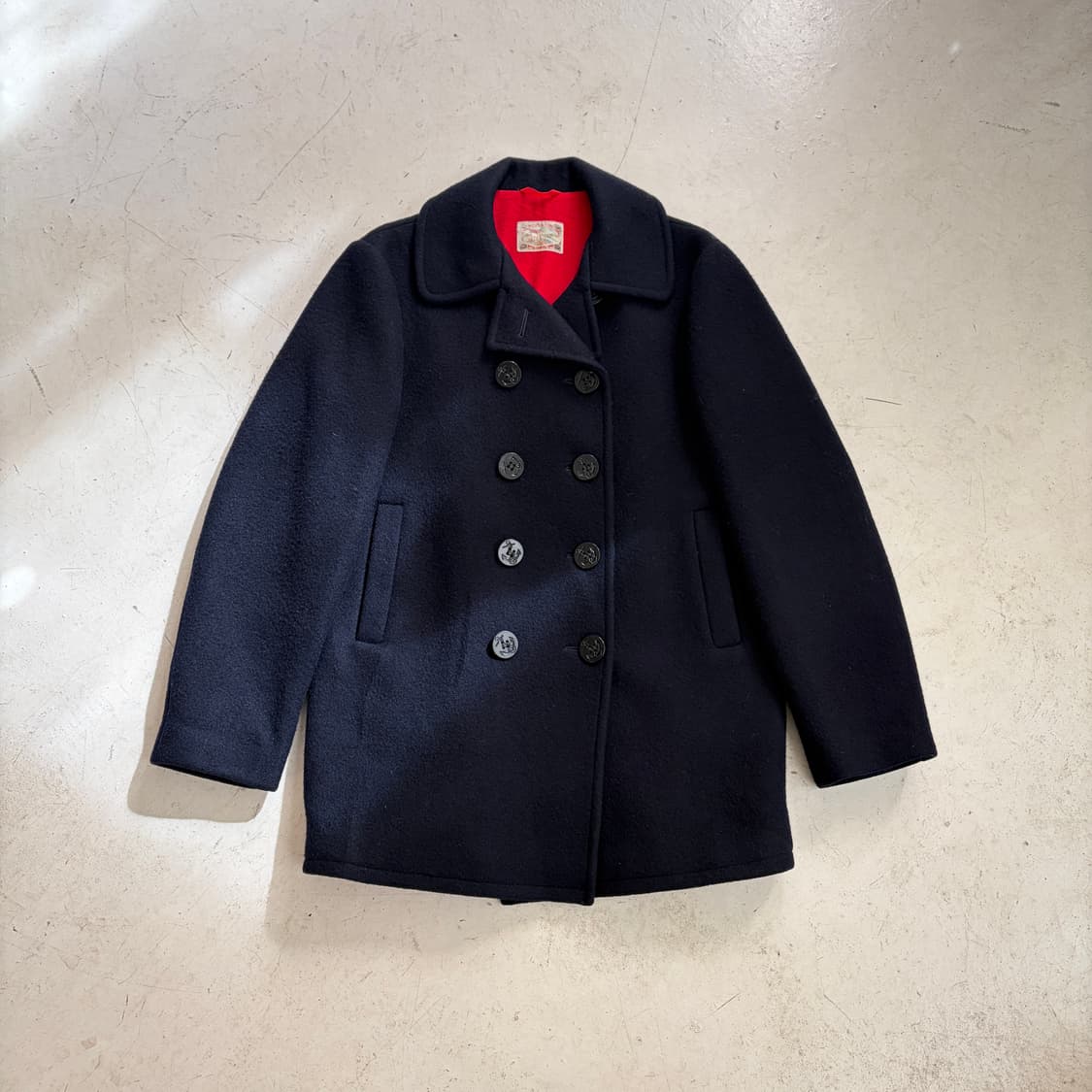 RING JACKET COMPANY 빈티지 울 더블 피코트 M 상품이미지1