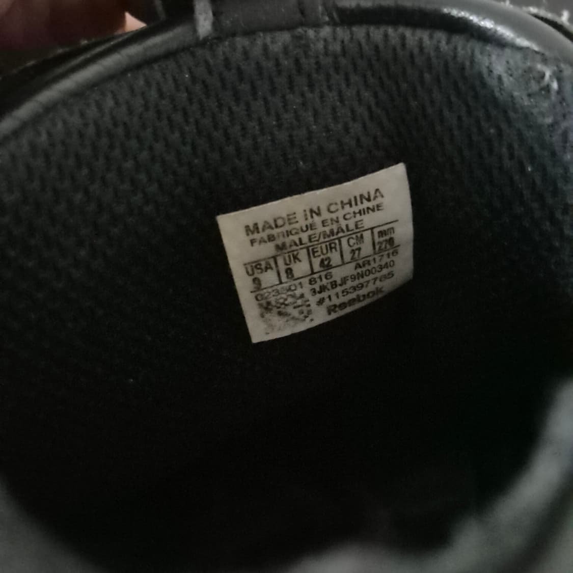 리복 인스타 펌프 퓨리 OG 할로윈 270사이즈 상품이미지5