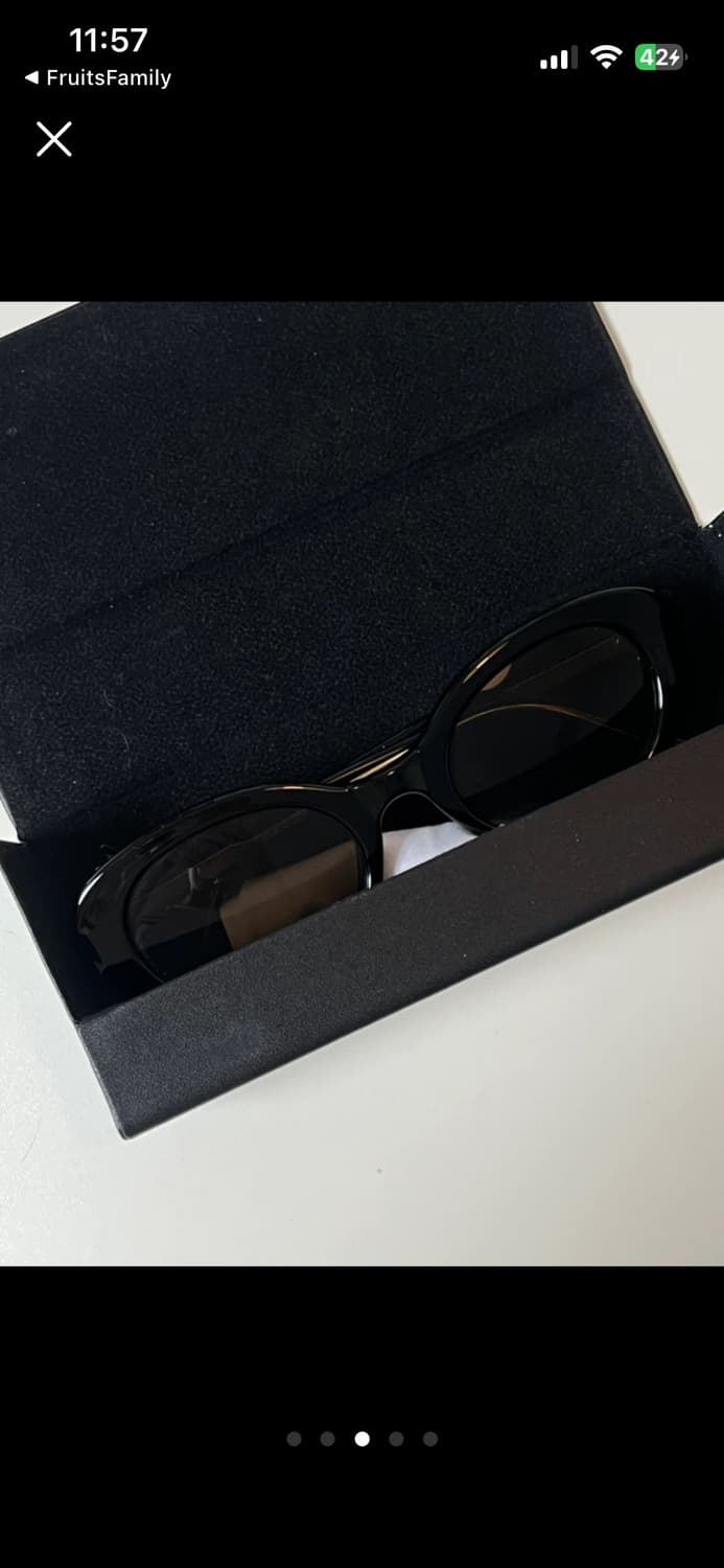 한글 블랙 선글라스 상품이미지3