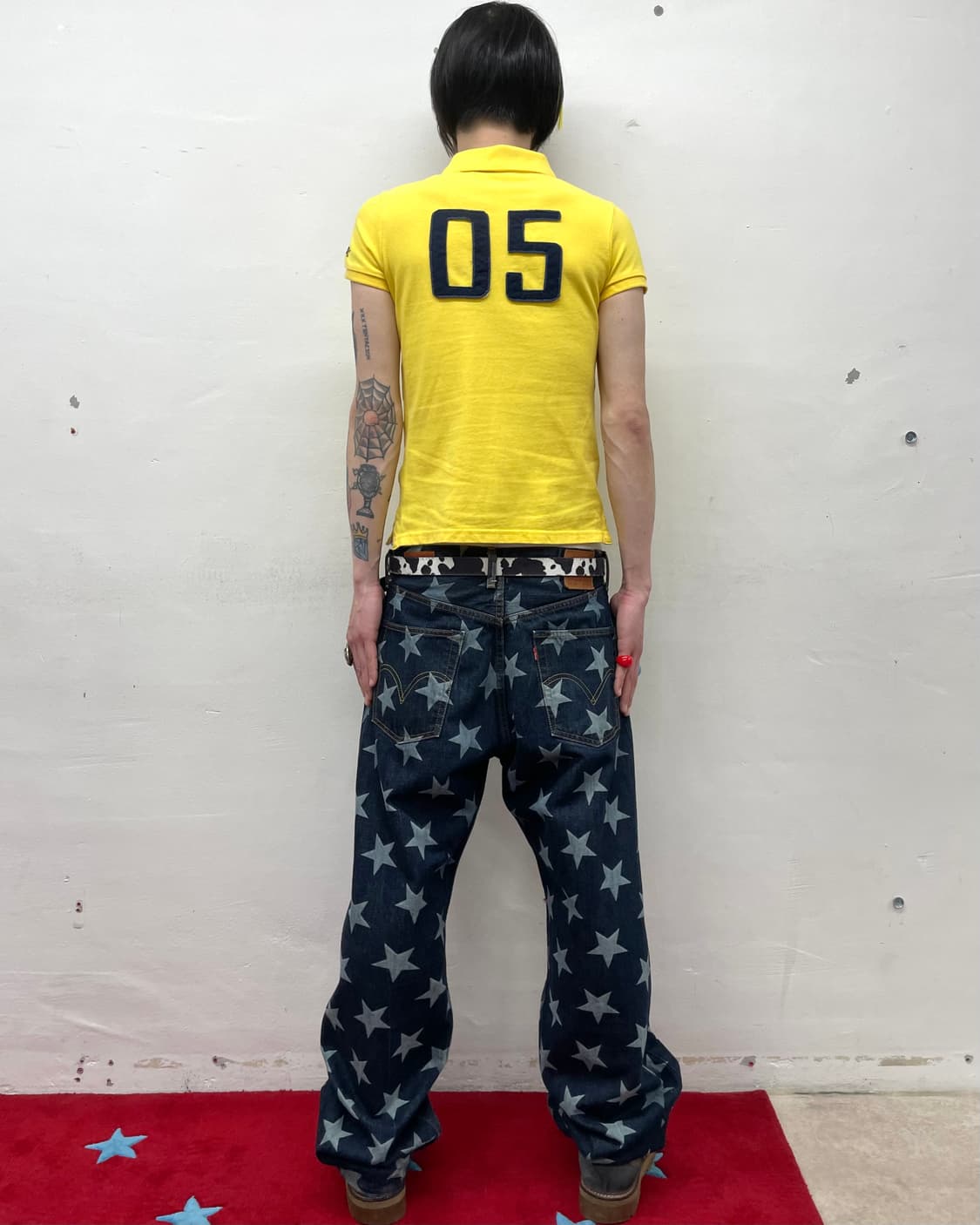 Retro 05 Yellow Pk T-shirt 상품이미지5