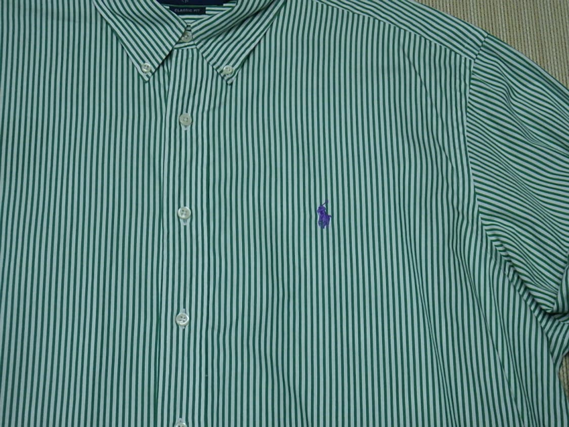 (4XL) 폴로랄프로렌 스트라이프 긴팔 면 셔츠 상품이미지4