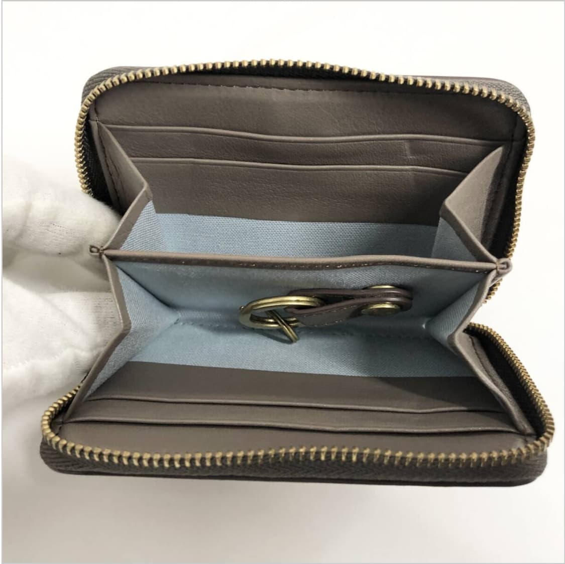 비비안웨스트우드 아카이브 펑크 프린트 에나멜 하프월렛 반지갑 상품이미지7