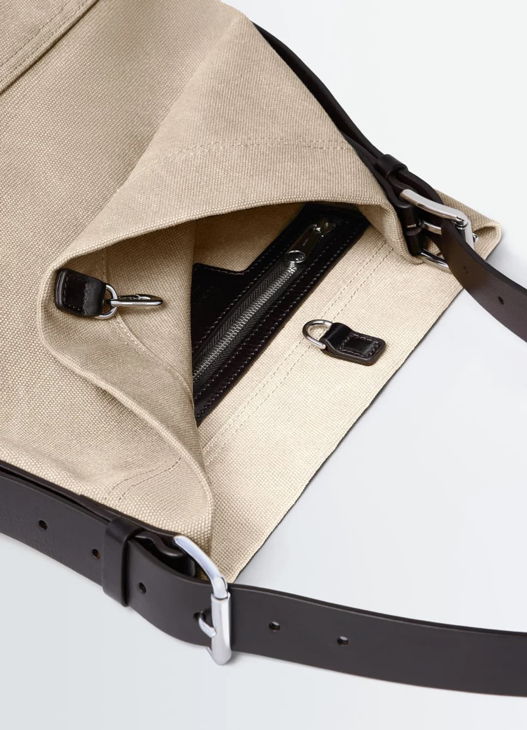 르메르 26ss 스몰 벨티드 토트백 /다크 린넨 상품이미지4